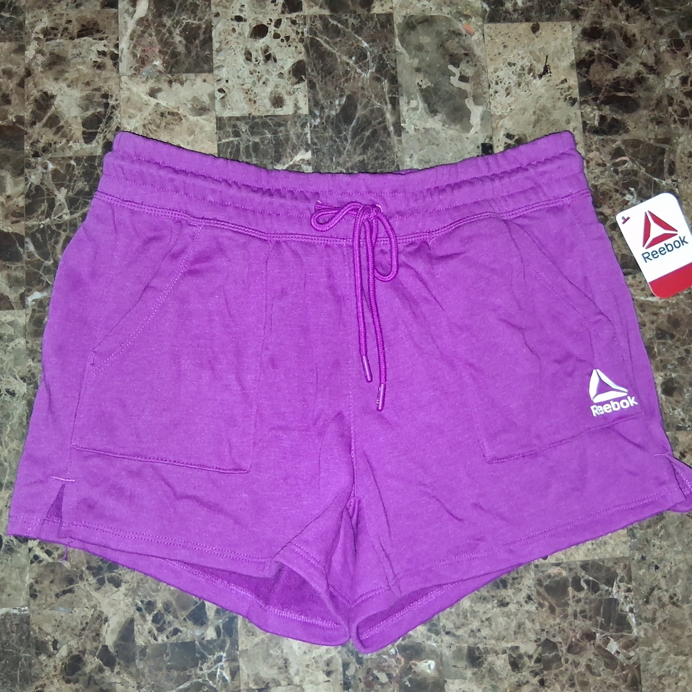Reebok Purple Athletic Shorts